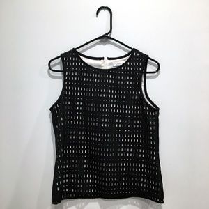 CALVIN KLEIN dress tank top blouse neoprene scuba